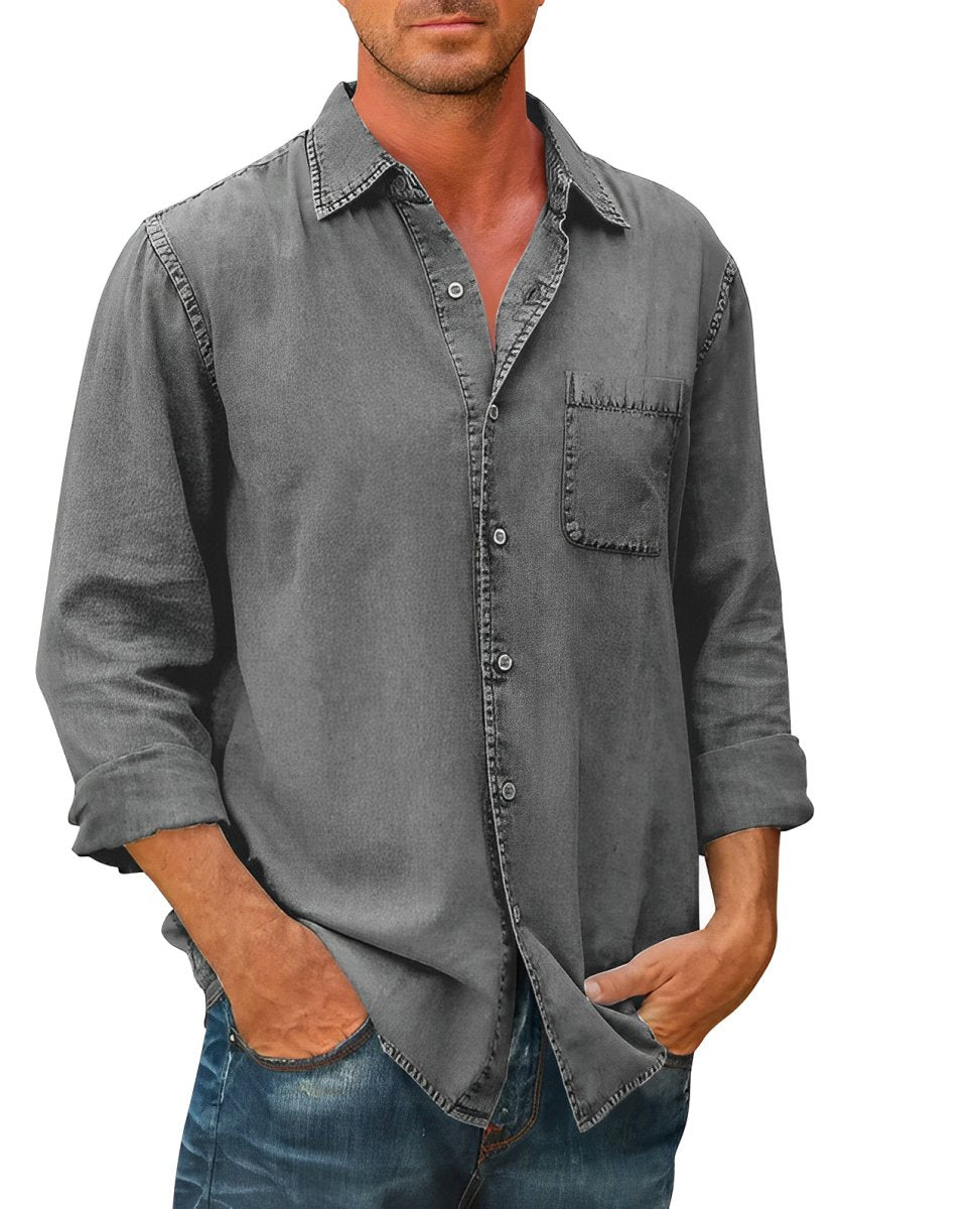 Levoire | Chemise En Jean Gris