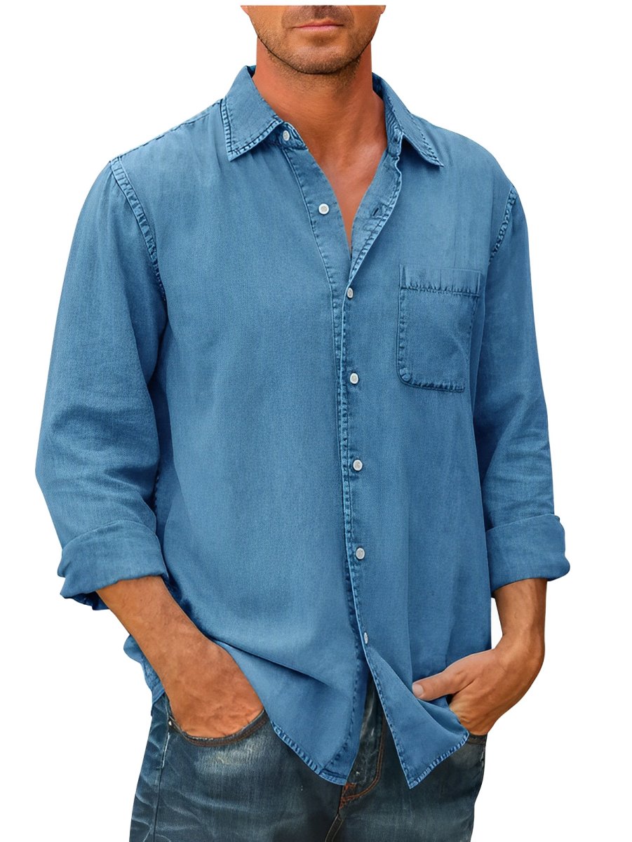 Levoire | Chemise En Jean Bleu