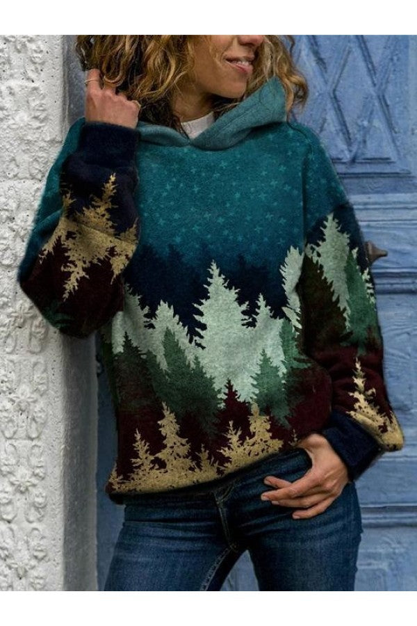 Levoire | Sweat À Capuche Stylé Bleu