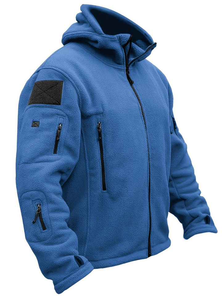 Levoire | Veste en polaire coupe-vent pour hommes avec capuche Pull à capuche pour hommes