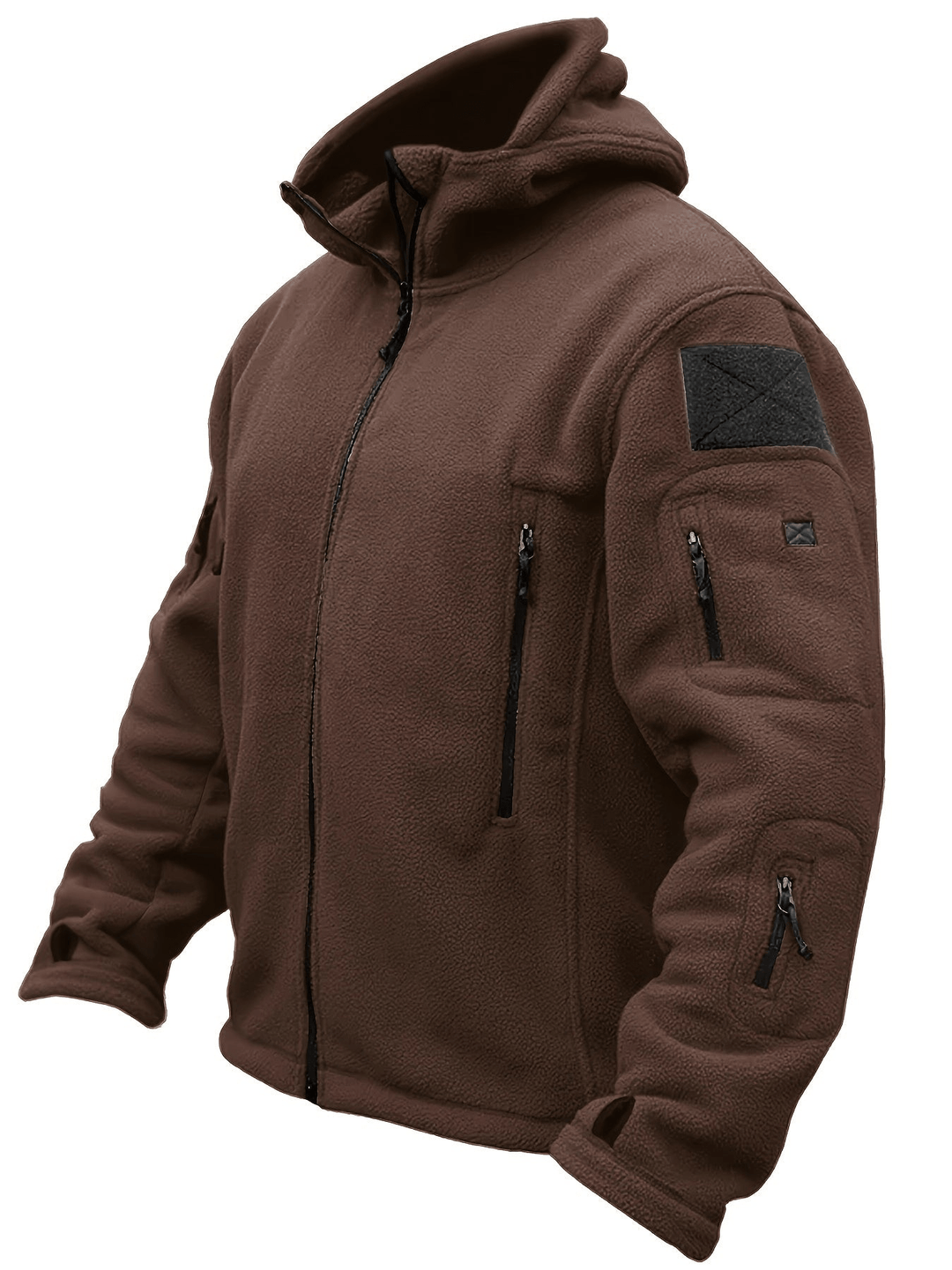 Levoire | Veste en polaire coupe-vent pour hommes avec capuche Pull à capuche pour hommes