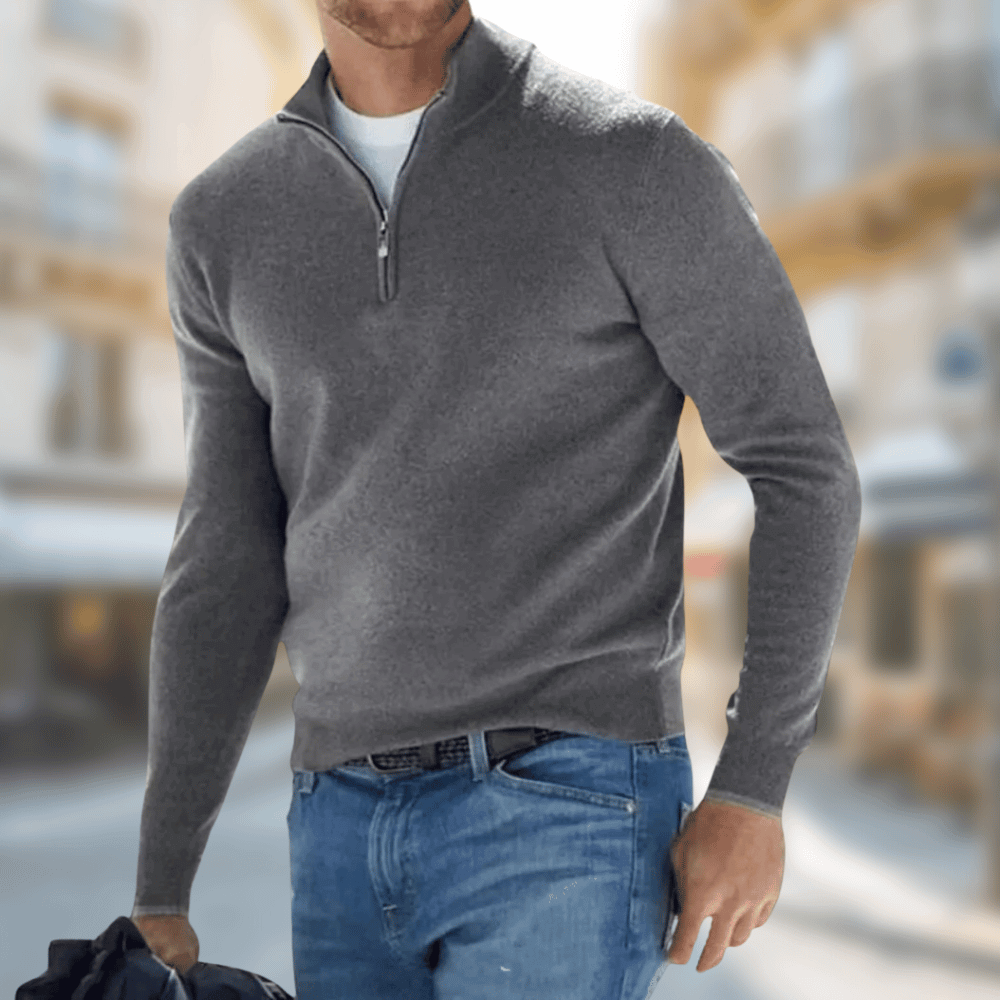 Levoire | Pull Élégant Gris