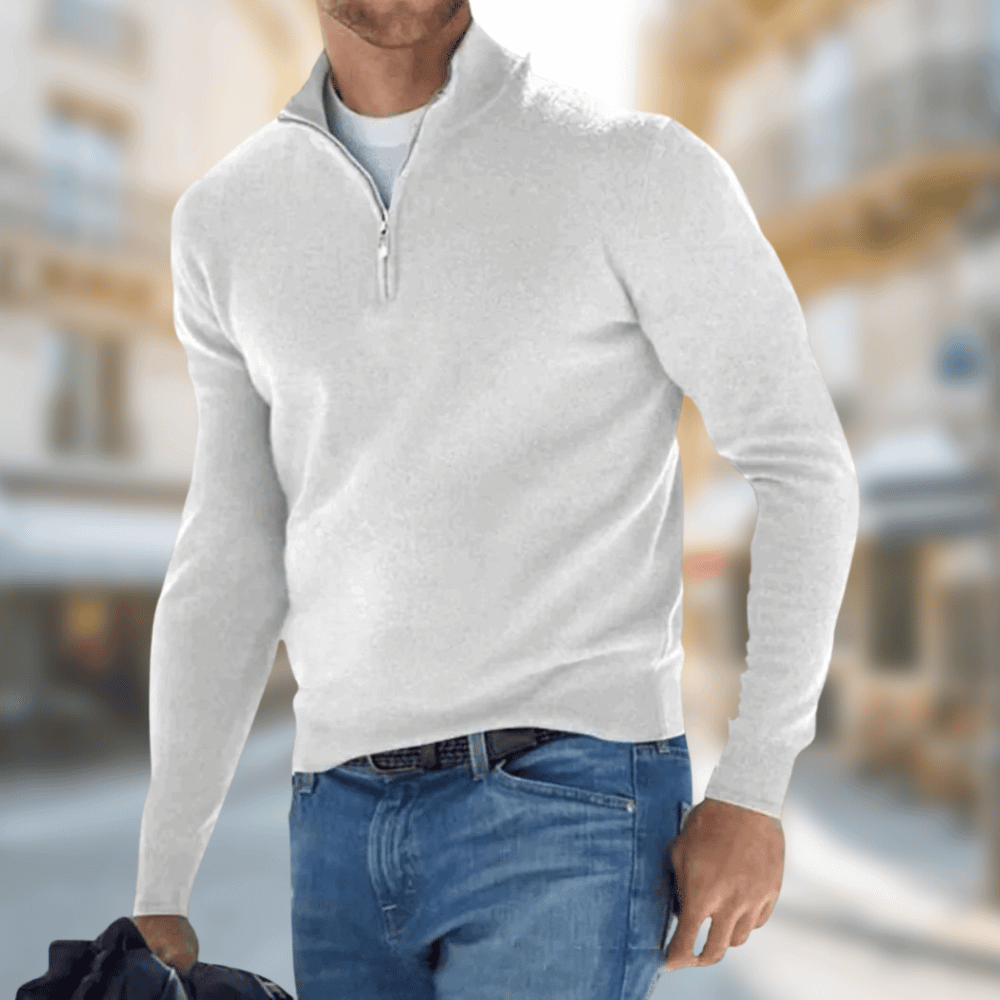 Levoire | Pull Élégant Blanc
