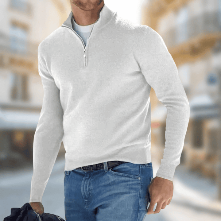 Levoire | Pull Élégant Blanc