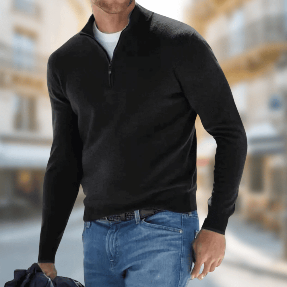 Levoire | Pull Élégant Noir