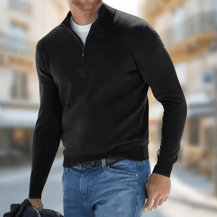 Levoire | Pull Élégant Noir