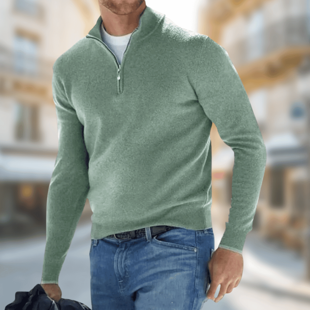 Levoire | Pull Élégant Vert