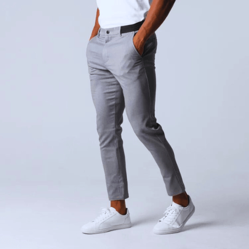 Levoire | Pantalon pour hommes Chino classique stretch décontracté