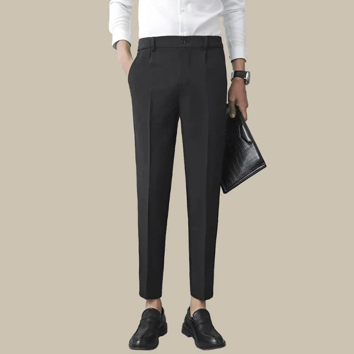 Levoire | Pantalons Stretch Slim Fit Élégants Pour Hommes Noir
