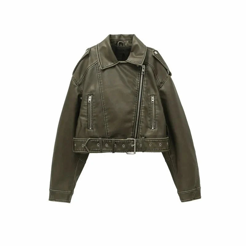 Levoire | Veste Biker En Fibre Synthétique