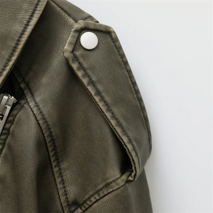 Levoire | Veste Biker En Fibre Synthétique