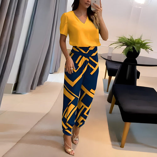 Levoire | Ensemble Tendance Avec Blouse Et Pantalon