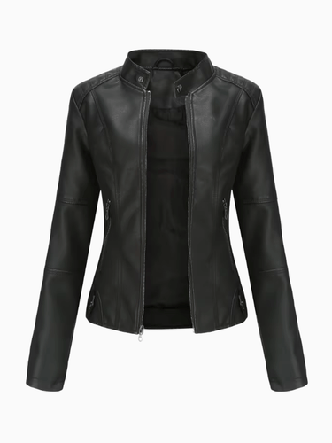 Levoire | Veste en cuir femmes Luxe Cuir véritable Vêtements pour femmes Style intemporel