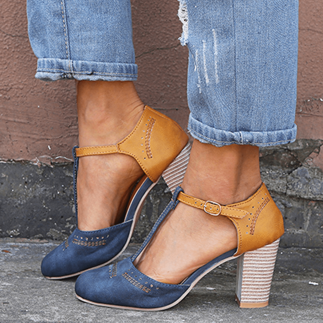 Levoire | Talons Hauts Élégants Bleu