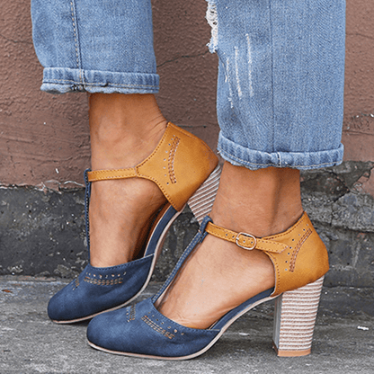 Levoire | Talons Hauts Élégants Bleu