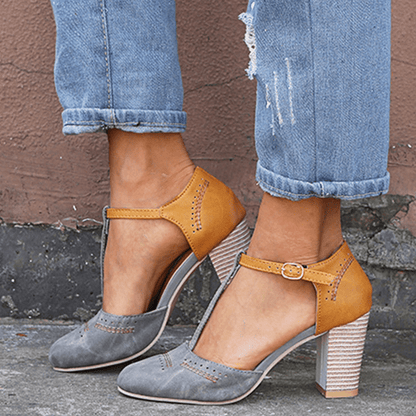 Levoire | Talons Hauts Élégants Gris