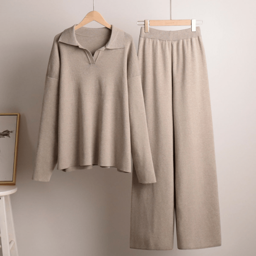 Levoire | Ensemble de sport pour femmes en tricot tendance et confortable
