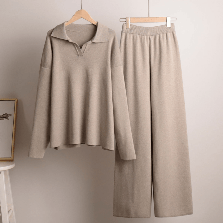Levoire | Ensemble de sport pour femmes en tricot tendance et confortable