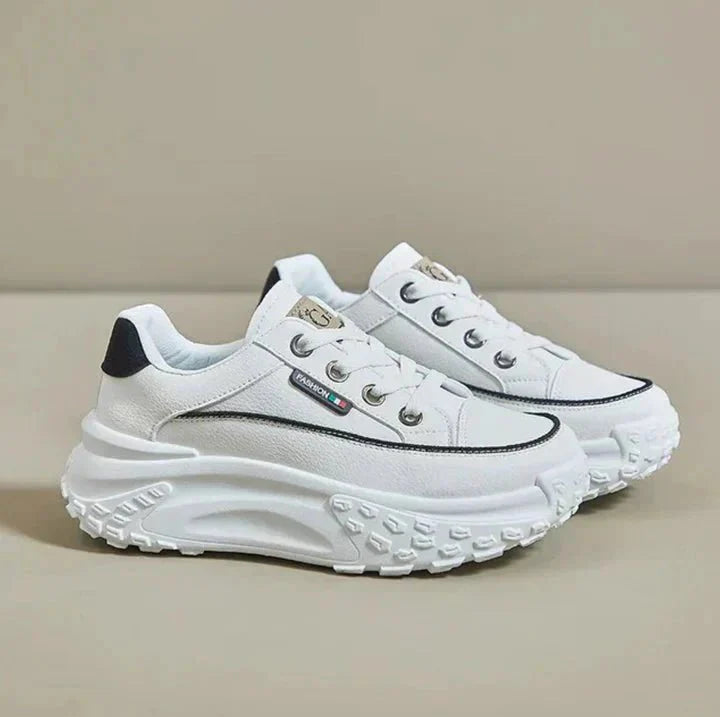 Levoire | Baskets Confort Femme Blanc