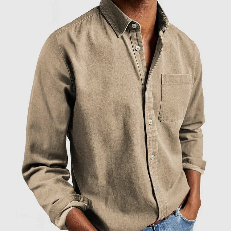 Levoire | Chemise Décontractée Olive