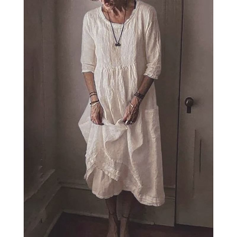 Levoire | Robe De Première Qualité Pour Chaque Occasion Blanc