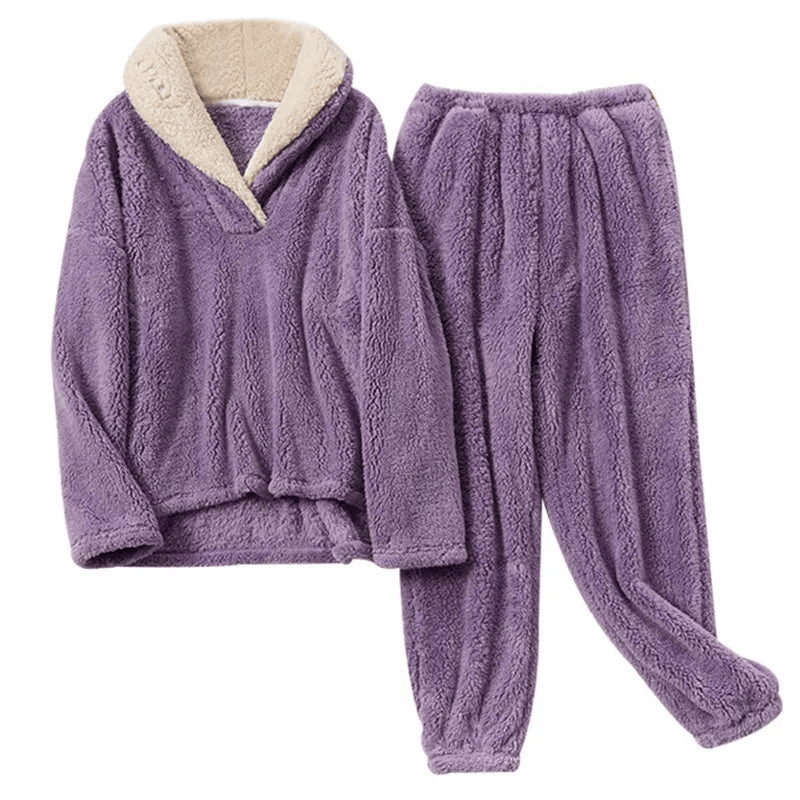 Levoire | Ensemble de pyjama léger et confortable pour femmes pour un confort quotidien Lilas