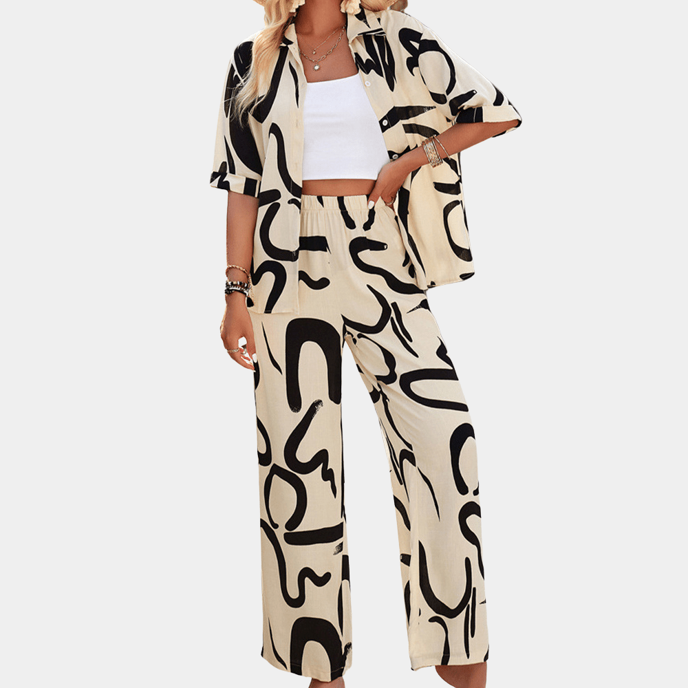 Levoire | Ensemble été deux pièces femme Abricot