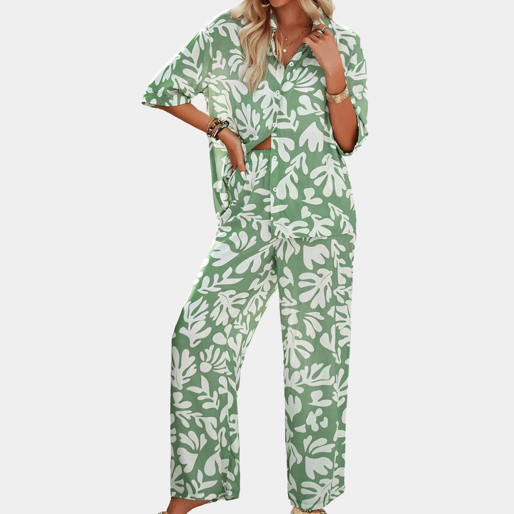 Levoire | Ensemble été deux pièces femme Vert