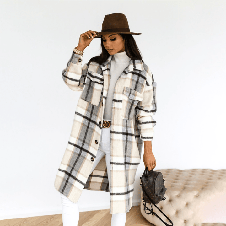Levoire | Gilet Fleece Femme Chaleureux Design Tendance Noir-Kaki