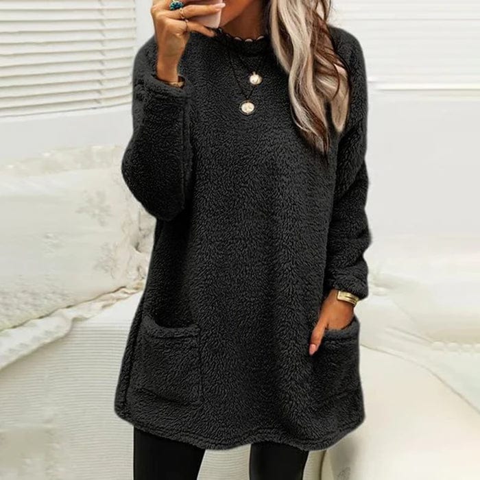 Levoire | Plus Chaud, Pull Douillet Noir