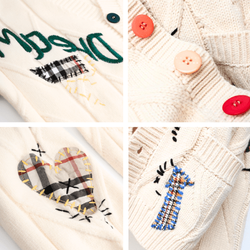 Levoire | Veste en tricot pour femmes style vintage