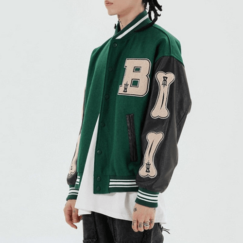 Levoire | Veste de baseball Veste pour femmes Sweatshirt Veste bombardier
