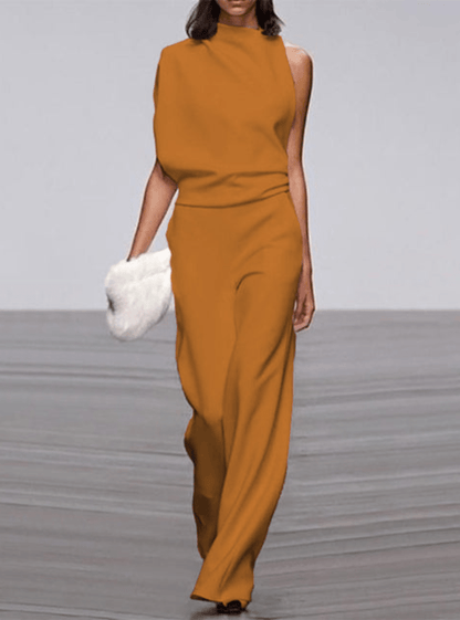 Levoire | Combinaison Débardeur Femme Polyvalente Confort Jaune