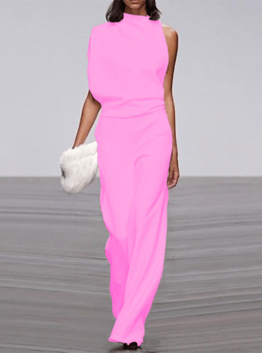 Levoire | Combinaison Débardeur Femme Polyvalente Confort Rosa