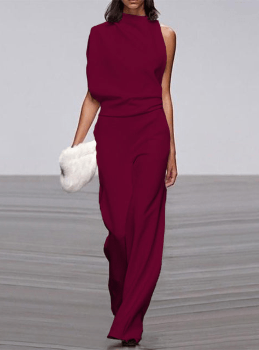 Levoire | Combinaison Débardeur Femme Polyvalente Confort Vin rouge