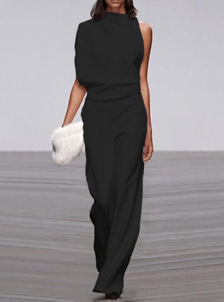 Levoire | Combinaison Débardeur Femme Polyvalente Confort Noir