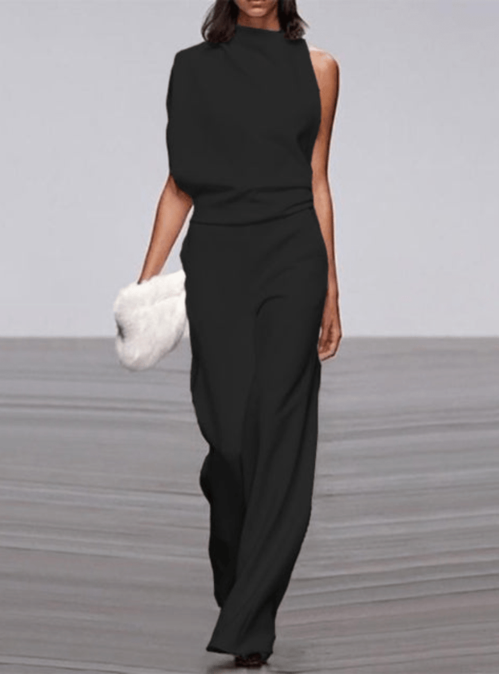 Levoire | Combinaison Débardeur Femme Polyvalente Confort Noir