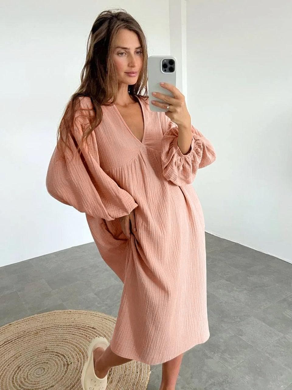 Levoire | Robe Maxi Avec Décolleté En V