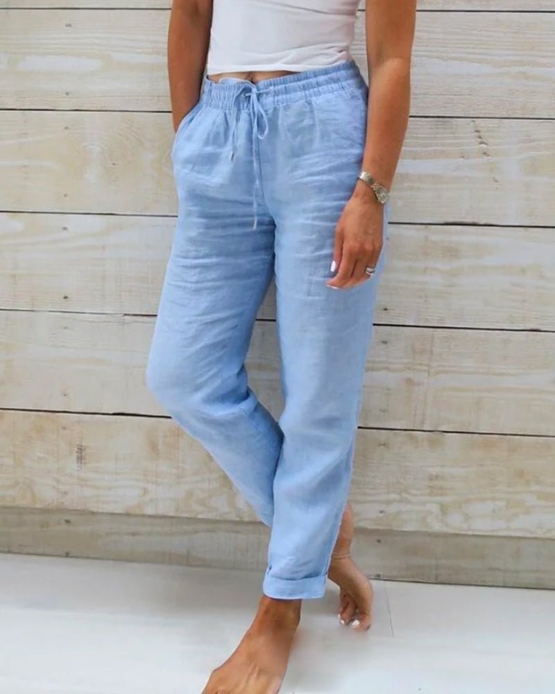 Levoire | Pantalon Décontracté Bleu