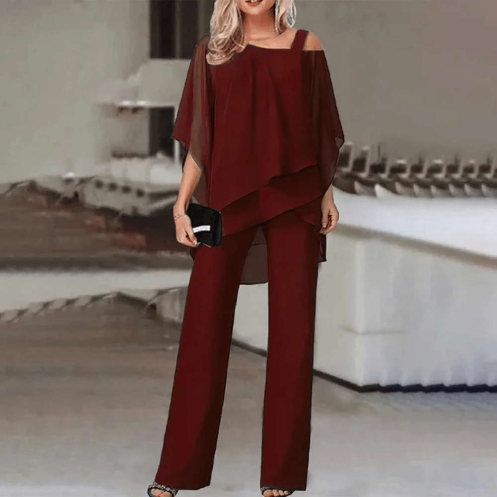 Levoire | Ensemble respirant femme 2 pièces Bordeaux