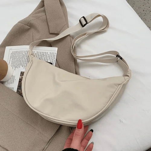Levoire | Sac à bandoulière en nylon avec fermeture éclair et bandoulière réglable