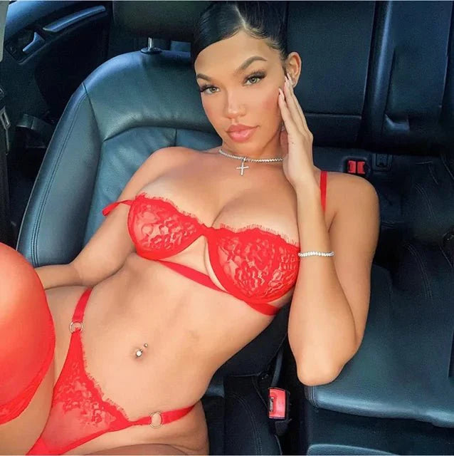 Levoire | Ensemble De Lingerie Italien 2 Pièces Rot