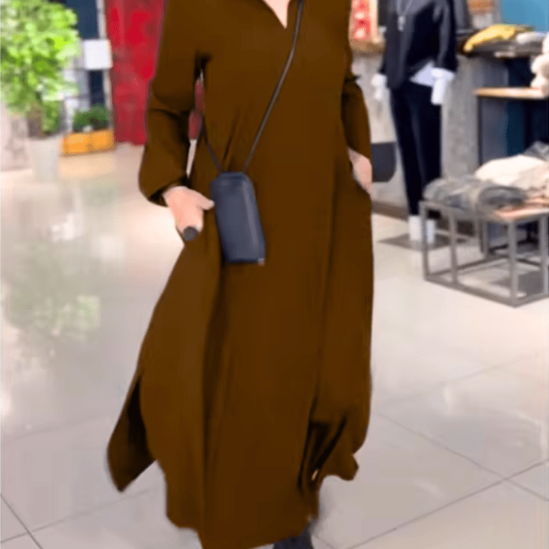 Levoire | Trenchcoat Femme Élégant Confortable Braun