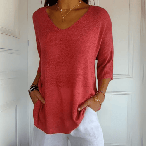 Levoire | Pull V à col en V