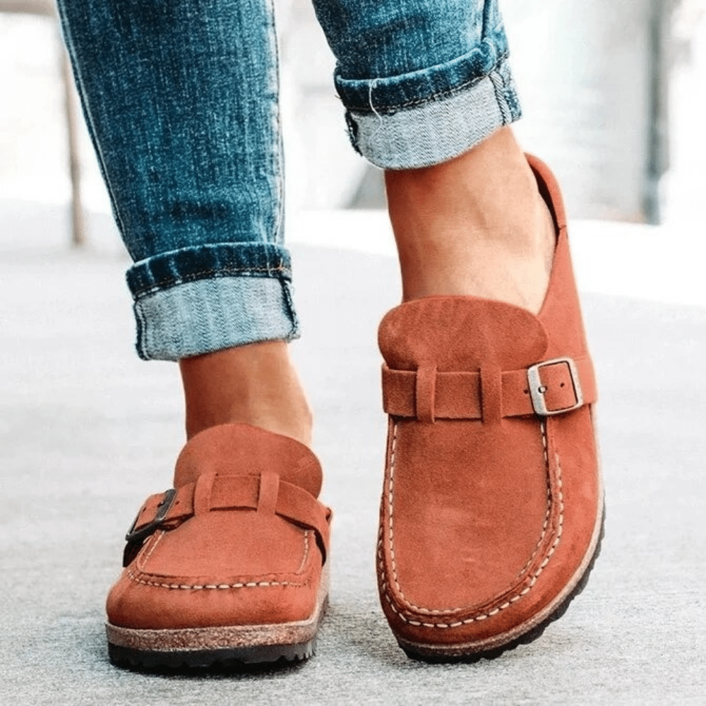 Levoire | Sandales Ergonomiques Confortables Pour Femmes Élégantes, Stables & Polyvalentes Braun