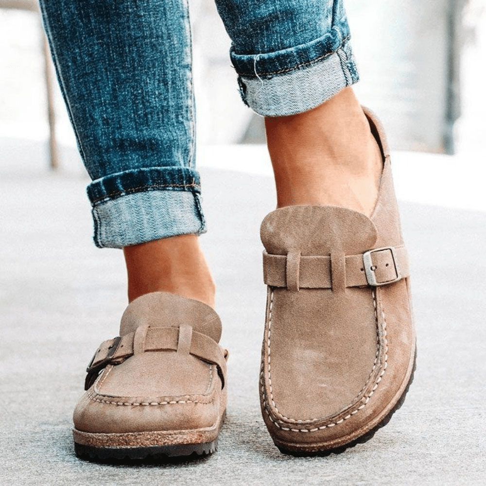 Levoire | Sandales Ergonomiques Confortables Pour Femmes Élégantes, Stables & Polyvalentes Khaki