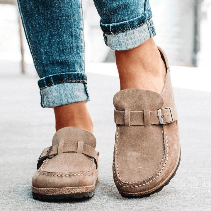 Levoire | Sandales Ergonomiques Confortables Pour Femmes Élégantes, Stables & Polyvalentes Khaki