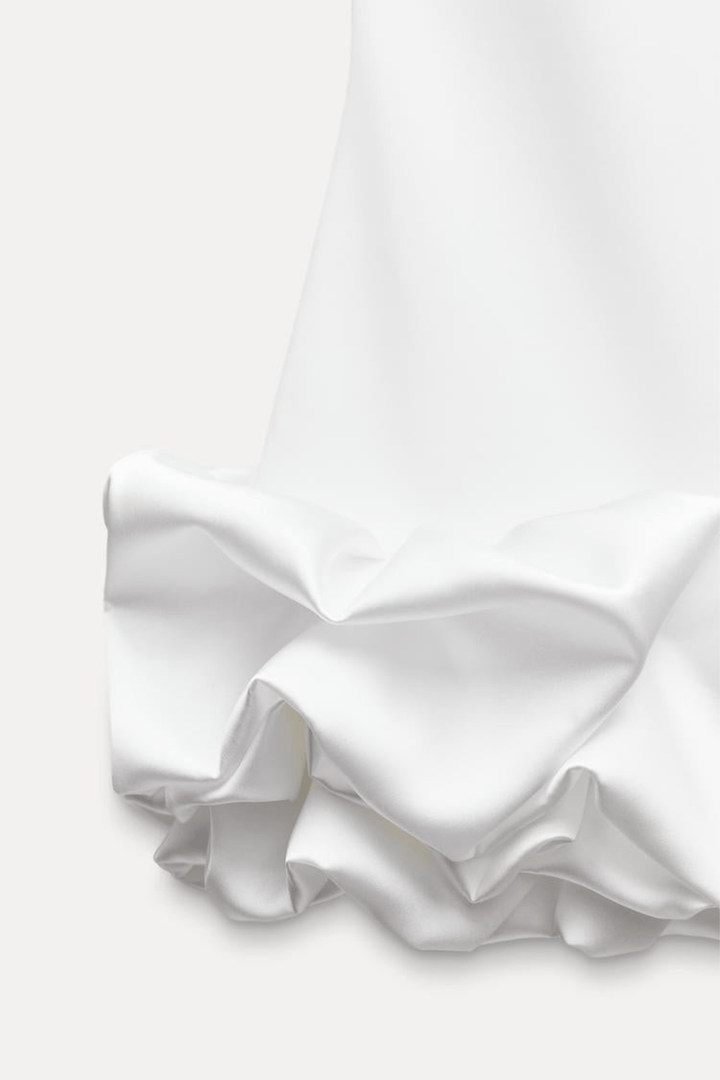 Levoire | Robe Mini Volants Sans Manches