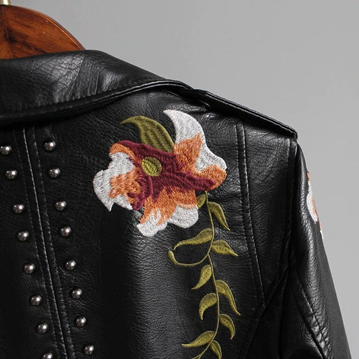 Levoire | Veste En Cuir Rose