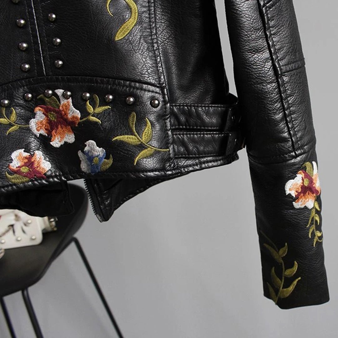Levoire | Veste En Cuir Rose